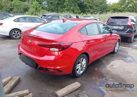 2020 Hyundai Elantra Sel z USA, uszkodzony, nr VIN 5NPD84LF6LH555382